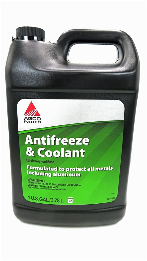 AGCO Antifreeze & Coolant Ethylene Glycol Based, Protects Against ...