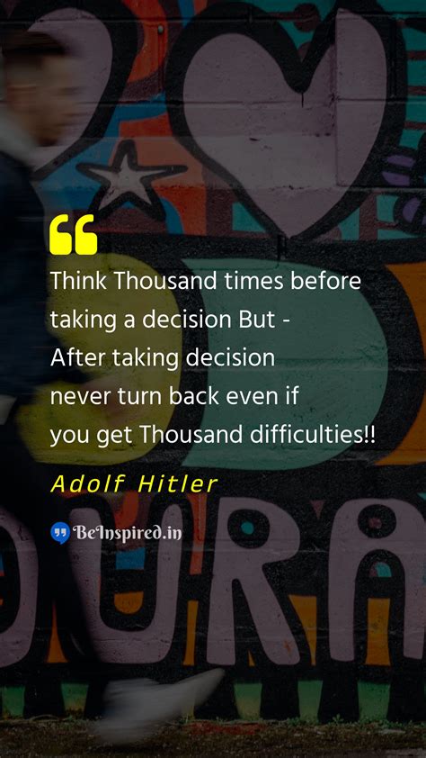 Best Quotes of Adolf Hitler | BeInspired.in