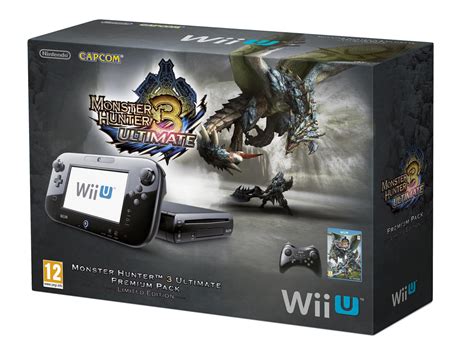 Monster Hunter 3 Ultimate Wii U Premium Pack Limited Edition - r