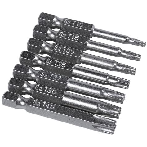 Star Five Pointed Drill Bits & Set, Steel, 7 Count - Walmart.com