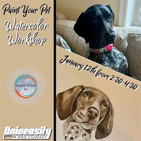 Paint Your Pet at University Wine Company! , University Wine Company ...