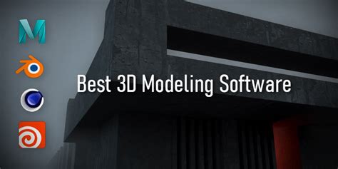 Best Software for 3D Modelling 的图像结果