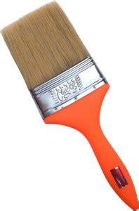 CREX Deluxe 4 Inch (100mm) Wall paint Brush Pack of 1 Pcs + 25mm Brush ...