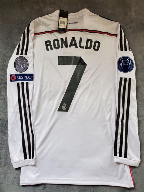 Men's 7 Cristiano Ronaldo Jersey 2014 2015 Real Madrid | Etsy