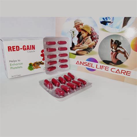 RED-GAIN Capsules Ansel Life Care
