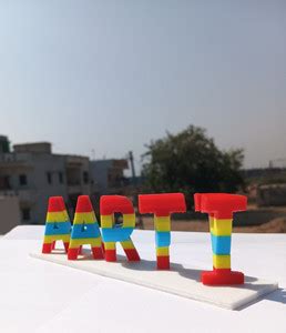 3D MIND Plastic Personalized 3D Printed Name plate | Stylish Custom ...