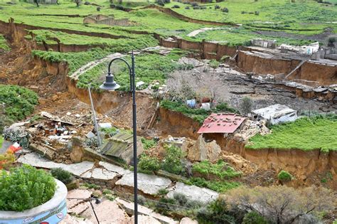 Sizilien: Erdrutsch nach heftigen Regenfällen im Süden (Fotos)