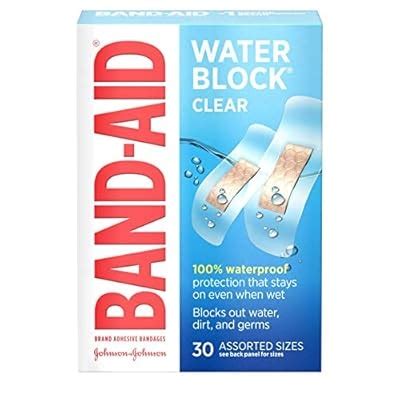 Band-Aid Brand Water Block Clear Waterproof Sterile India | Ubuy