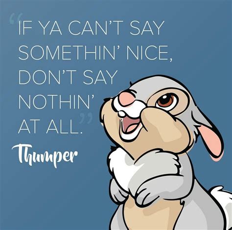 thumper quotes from bambi
