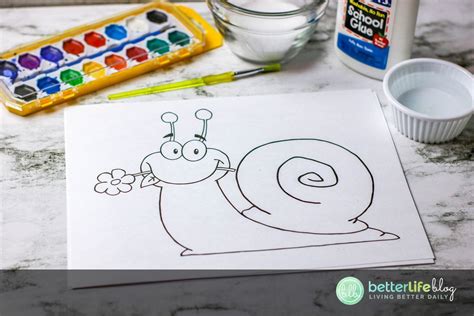 Easy salt painting for kids printable template images – Artofit