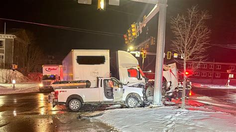 Emergency officials respond to Bangor, Maine crash at State Street and ...