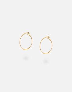 Buy Classic Tube Hoops Earrings Online | 18 KT Gold Earrings | STAC ...