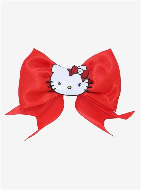 Hello Kitty Hair Bow Clip Art