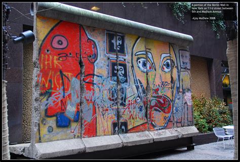 Berlin Wall in New York on 53rd and 5th. | Flickr - Photo Sharing!