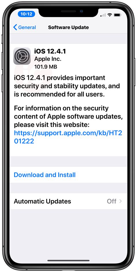 iOS 12.4.9 的图像结果