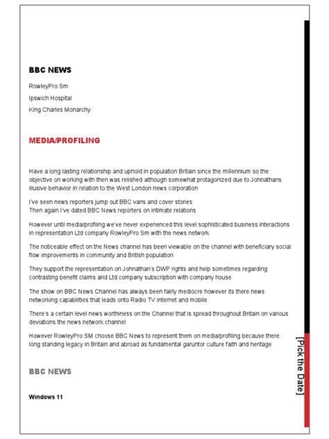 Image result for BBC News Script Example