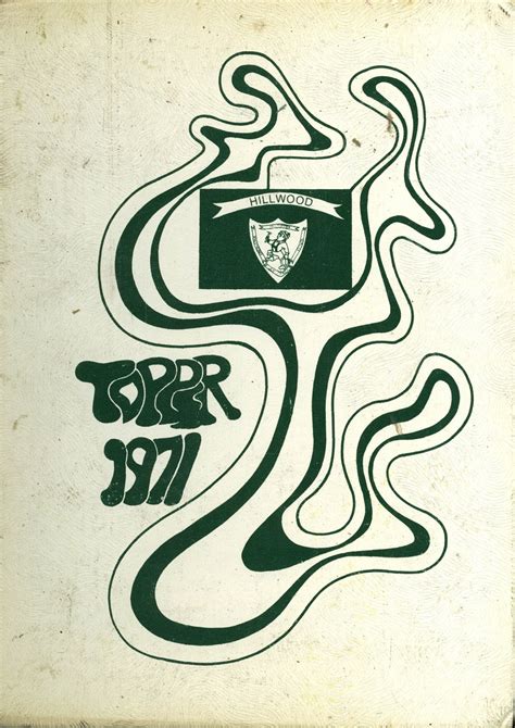 1971 yearbook from Hillwood High School from Nashville, Tennessee for sale