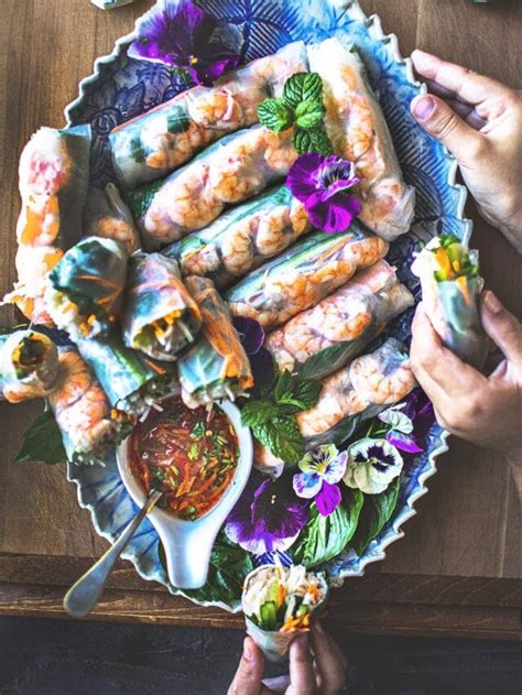 Image result for Vietnamese Fresh Spring Rolls