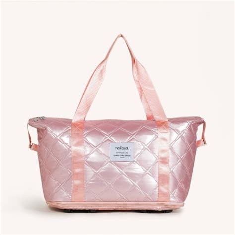 Pearl Pink Movo Expandable Travel Bag With Wheels Online - Premium ...