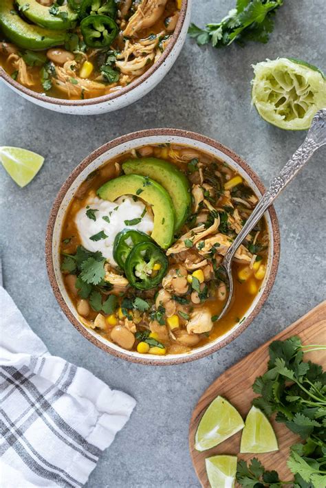 Instant Pot White Chicken Chili - Flavor the Moments
