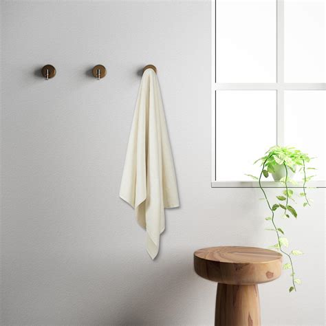 Buy SPACES Swift Dry Beige Textured Cotton Bath Towel - 75x150cm from ...