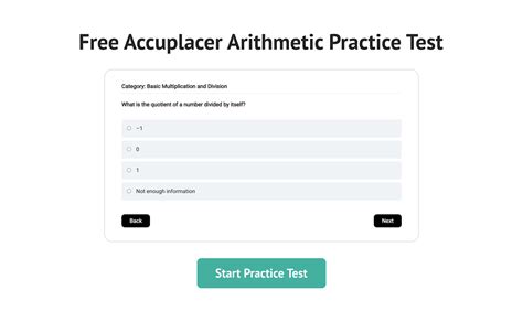 Image result for Accuplacer Math Test