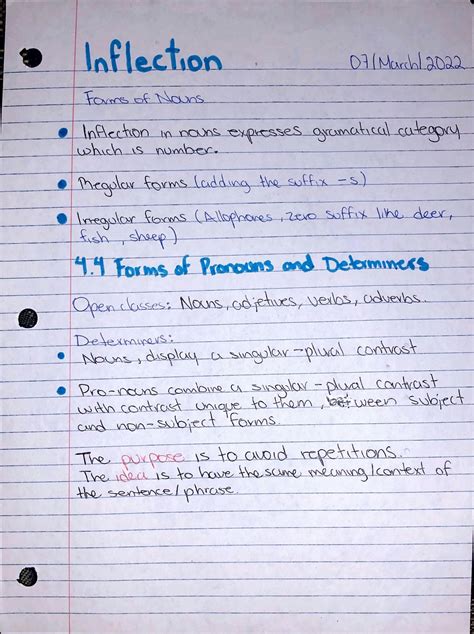 SOLUTION: APUNTES Morphology in English (UABC) - Studypool