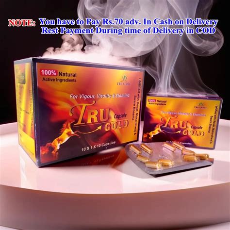 TruGold Capsule for Strength & Vitality (For Men)- Pack Of 30 Capsule ...