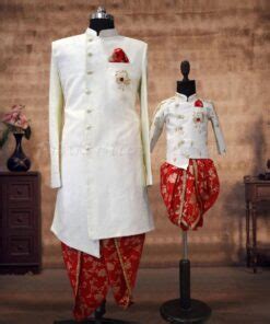 Father and Son Matching Jodhpuri Suits for Wedding Online