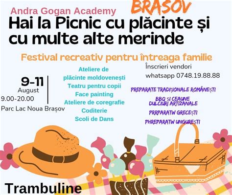 Festivalul Placintelor, Lacul Noua, Brasov, Romania, 9 August to 11 ...