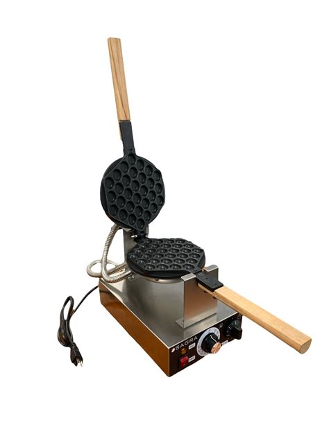 Bubble Waffle Maker by Sagra - Commercial Grade - LollyWaffle