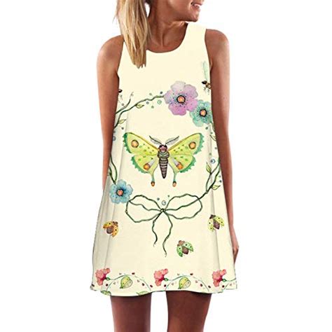 Buy buzhi New Women Dress Digital Print Boho Style Dashiki Hippie Dress ...