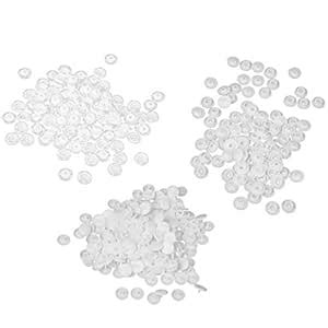 ZOOMELLA Resin Snap Buttons Fasteners Poppers T8 14.1mm Pack of Approx ...