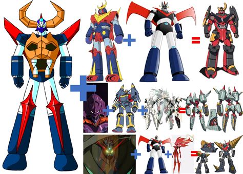 Gurren Lagann's main mecha designs | SpaceBattles