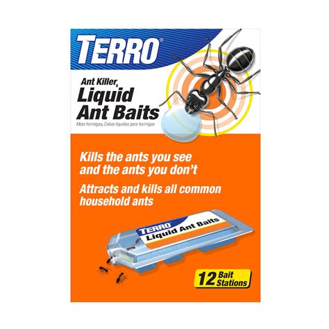 TERRO Ant Killer Bait Stations T300B - Liquid Bait to Eliminate Ants ...