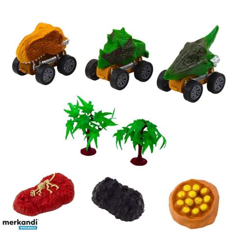 Truck Dinosaur Triceratops Cars Dinosaur Launcher Brown - Poland, New ...