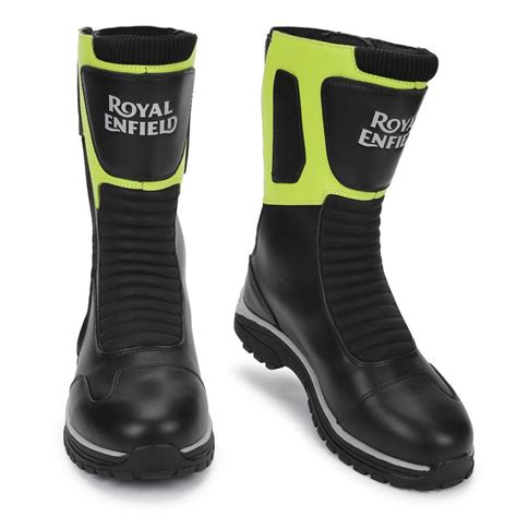 Royal Enfield E39 Mid Rise Riding Boots (Neon Green)– Moto Central