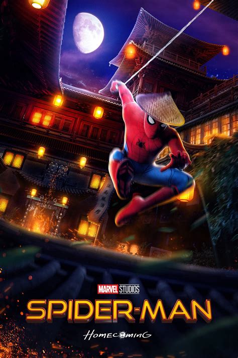 蜘蛛侠：英雄归来 / Spider-Man: Homecoming|平面|海报|庚乾文化 - 原创作品 - 站酷 (ZCOOL)