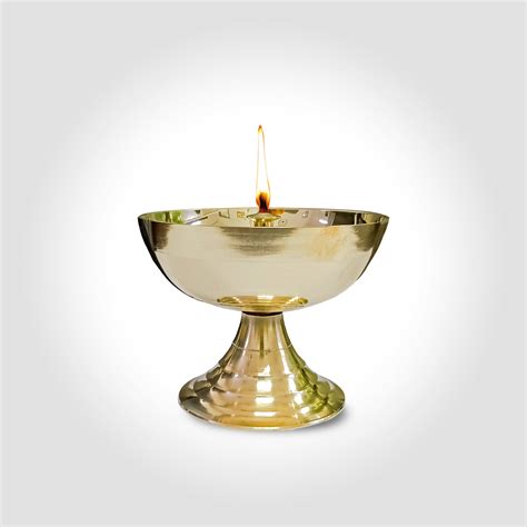 Brass Deepak Akhand Diya for Puja & Arti – Vintageware