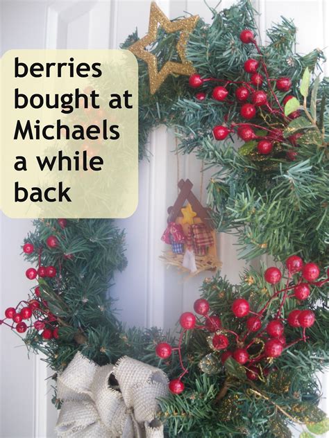 Nativity Wreath DIY 的图像结果