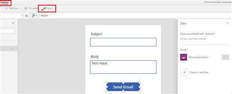 Setting Up Flow Command in Power Apps 的图像结果