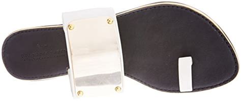 Buy The Trunk Label Women's The Bonita Flat White Leather Fashion ...