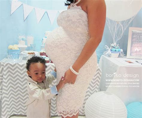 bubble themed baby shower