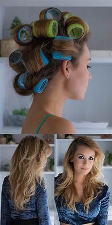 How To Style Hair With Velcro Rollers by How To Use Velcro Rollers For Voluminous Hair Bombshell How To Style Hair With Velcro Rollers