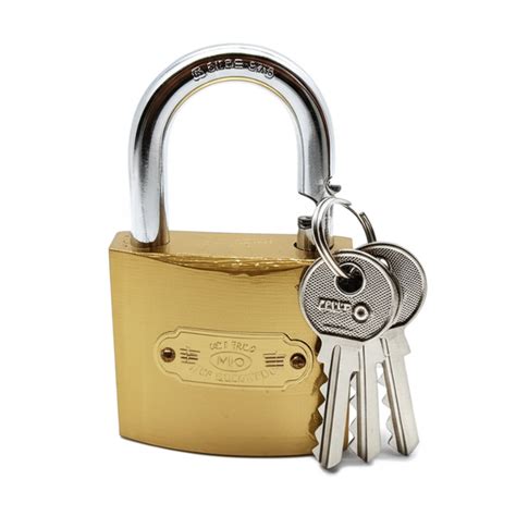 Buy Kaixing Heavy-Duty Brass Padlock with 3 Keys Online - 99Wholesale ...