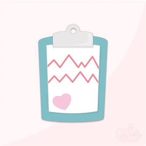 Medical Clipboard Chart Cutter - The Sprinkle Factory