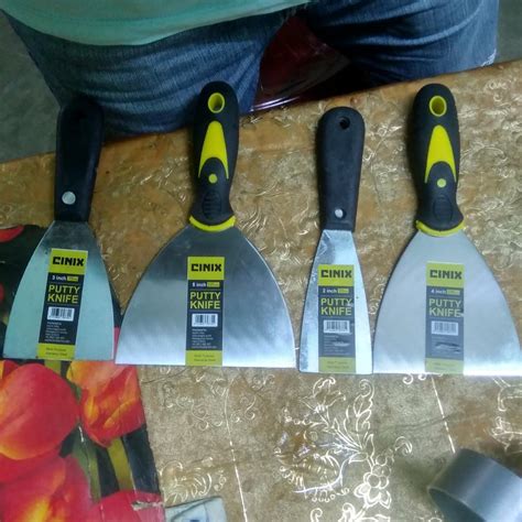 Heybit Putty Taping Drywall Scrapers for Home DIY Tools, 2, 3, 4 and 6 ...