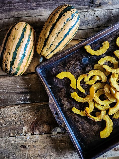 Air Fryer Delicata Squash Rings