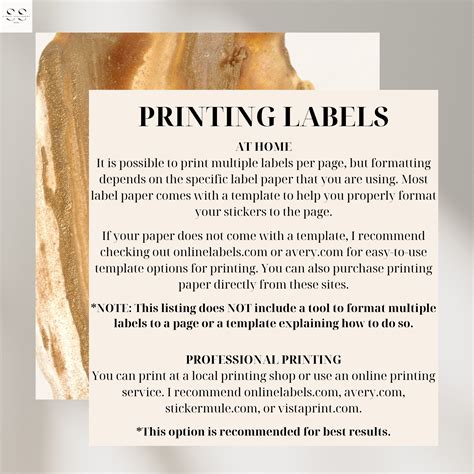 Editable Product Label Template, Room Spray Label Template, DIY Product ...