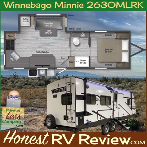 Review of the 2023 Winnebago Minnie 2630MRLK travel trailer